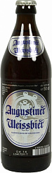 АВГУСТИНЕР "Вайссбир" / Augustiner "Weissbier", (0,5л.), бут, 5,4%, светлое, нефильтрованное, непаст