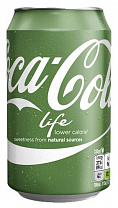 КОКА-КОЛА Лайф / Coca-Cola "Life" (США), 0,355мл., ж/б