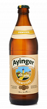 АЙИНГЕР "Урвайссе" / Ayinger "Urweisse", (0,5л.), бут, 5,8%, полутемное, нефильтрованное