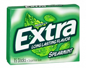 Жевательная резинка Wrigley`s "Extra Spearmint"-1
